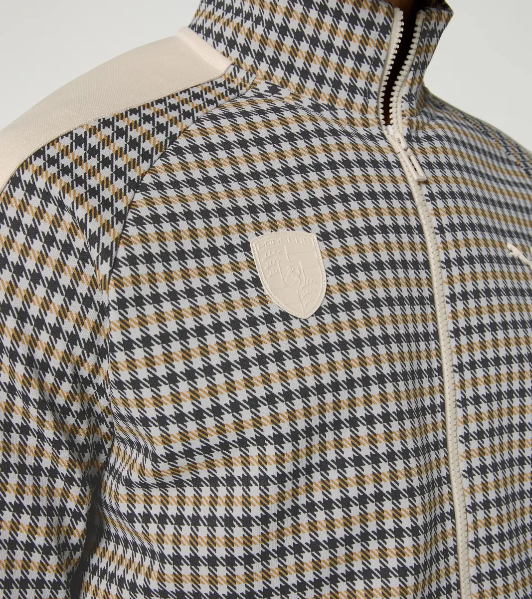 PORSCHE Tracksuit Jacket – 911 Targa 60Y bunda se vzorem Pepita
