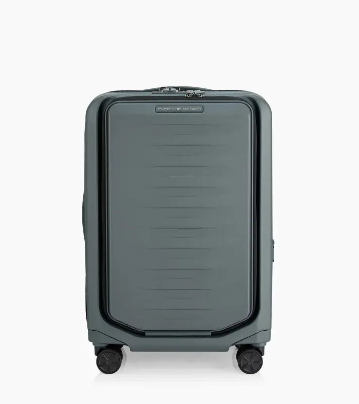 PORSCHE DESIGN Roadster Hardcase Business Trolley S Zavazadlo kufr  cestovní manažerský skořepinový šedý USB TSA