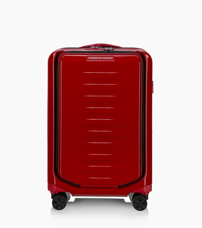 PORSCHE DESIGN Roadster Hardcase Business Trolley S Zavazadlo kufr  cestovní manažerský skořepinový karmínově červený USB TSA