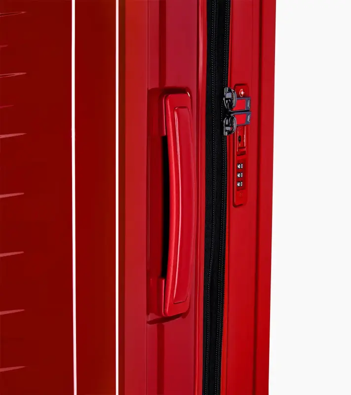 1+1 PORSCHE DESIGN Roadster Hardcase Trolley Set L+S Sada kufrů cestovních zavazadel červené lesklé