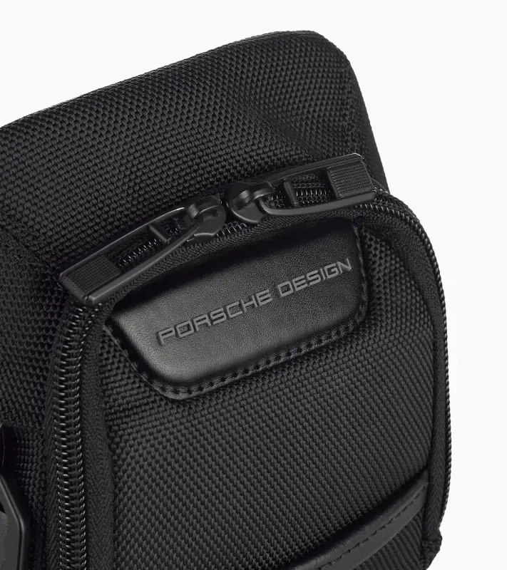 PORSCHE DESIGN Roadster Nylon Crossbody Bag Taška pouzdro diagonální do města s vnitřním organizérem na zip černé