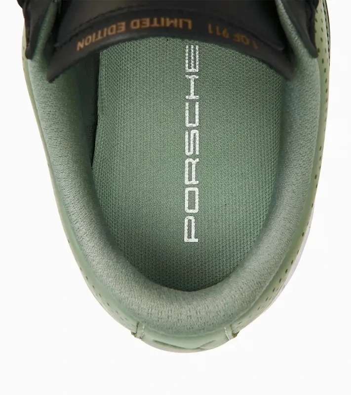 PORSCHE DESIGN Xetic V Sneakers Obuv volnočasová sportovní kožená odlehčená mátová zelená s černou