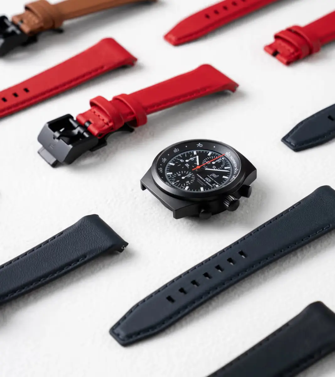 Porsche Design Chronograph 1 – All Black Numbered Edition s černým řemínkem
