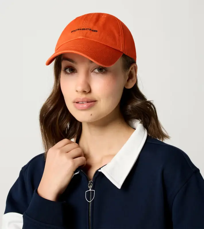 PORSCHE Retro Cap Fan Community Kšiltovka čepice UNI oranžová