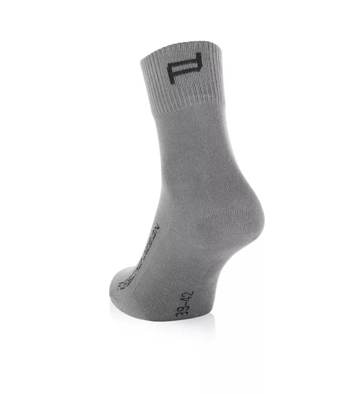 PORSCHE DESIGN Socks Sportovní ponožky 3 páry černá šedá bílá