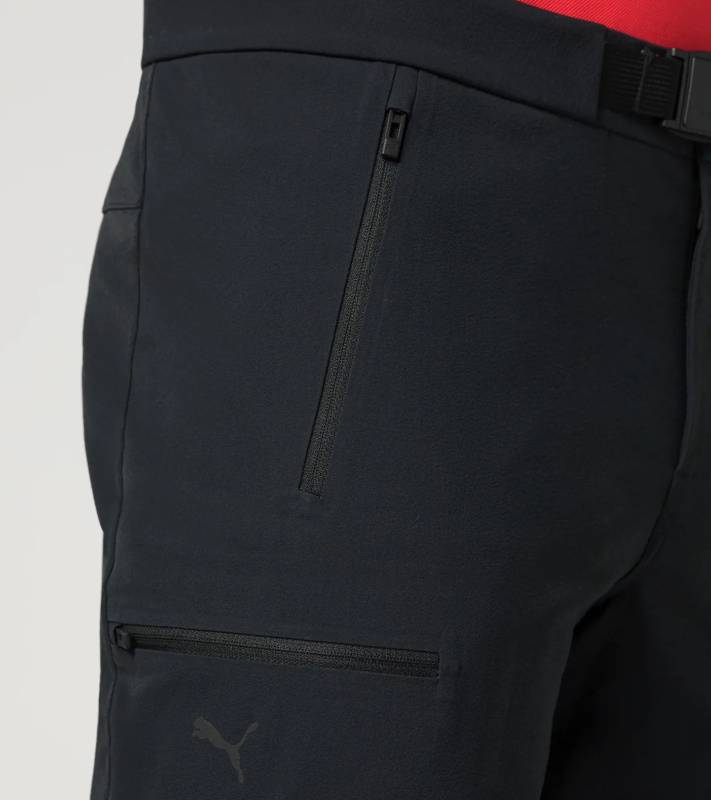 PORSCHE DESIGN Cargo Pants Kalhoty s opaskem voděodolné elastické černé