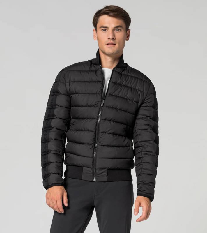 PORSCHE DESIGN Lightweight Jacket Bunda odlehčená prošívaná černá