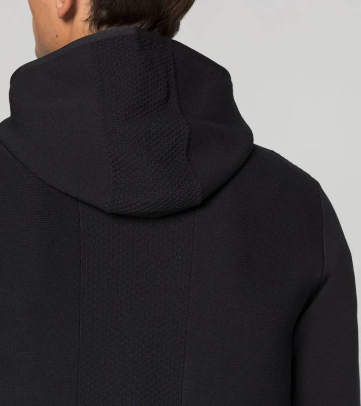 PORSCHE DESIGN EvoKNIT® Midlayer Jacket Mikina volnočasová lehká funkční černá