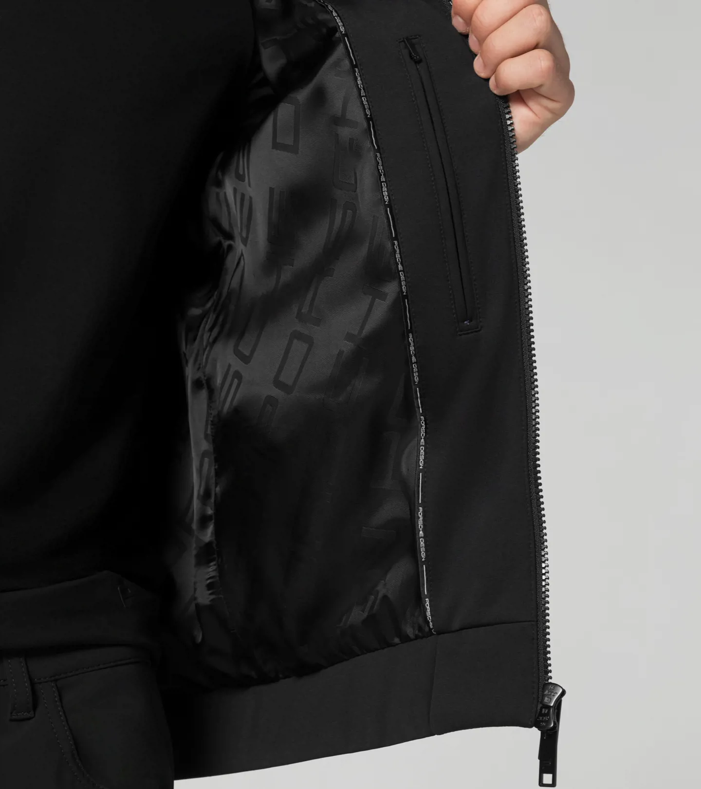 PORSCHE DESIGN Active Blouson Lehká módní bunda černá