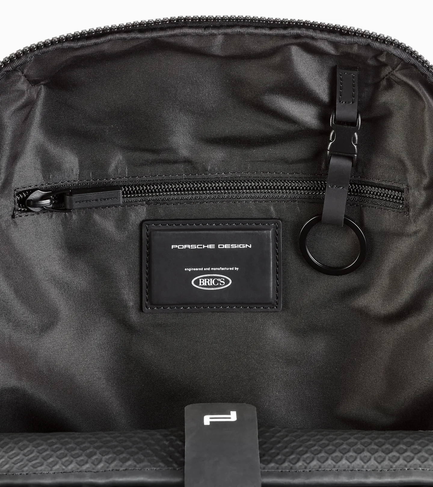 PORSCHE DESIGN Studio Backpack XS Batoh do města v setu s malou etují na popruh černá
