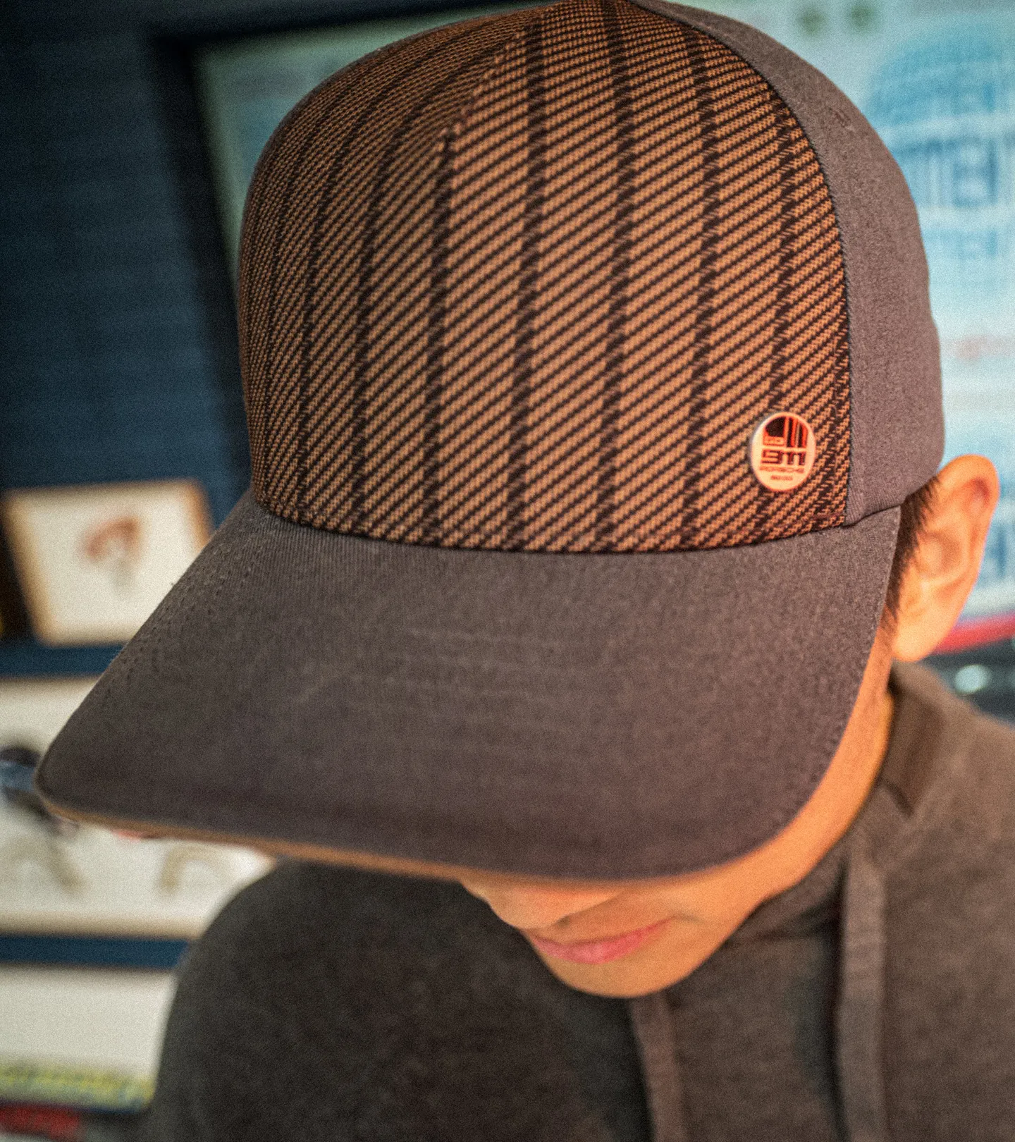PORSCHE Unisex cap 60Y Porsche 911 Kšiltovka čepice šedohnědá