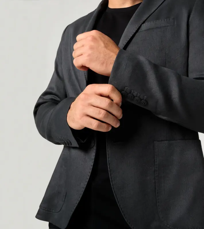 PORSCHE DESIGN Active Driving Blazer Blejzr neformální sako sportovního střihu antracitově šedá