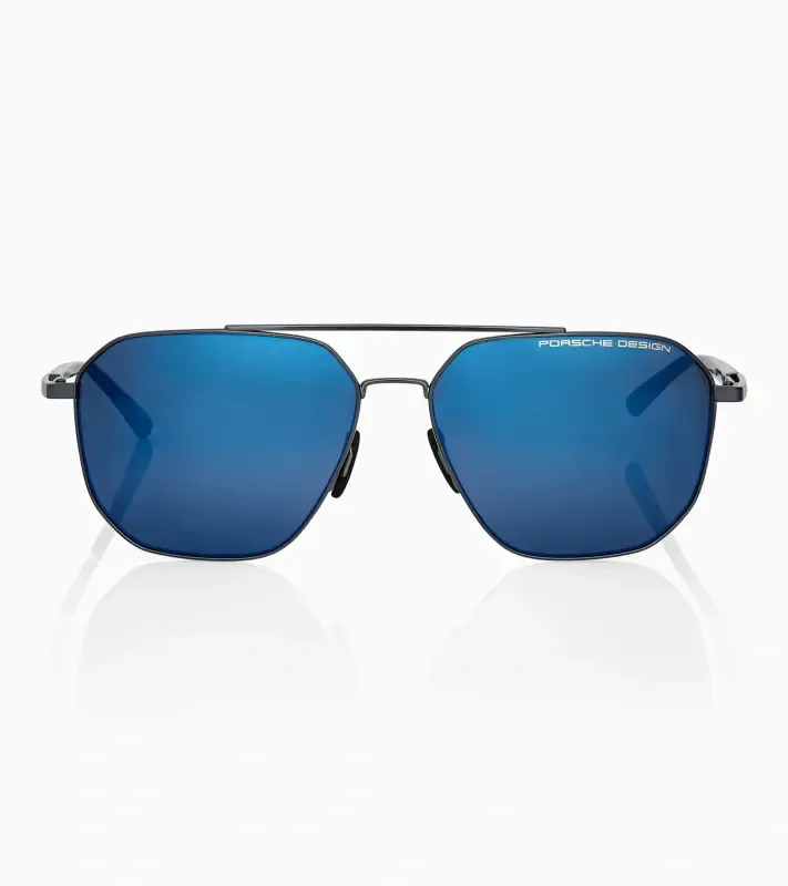 PORSCHE DESIGN Sunglasses P´8967 Sluneční brýle černomodré s tmavomodrými skly v gradientu