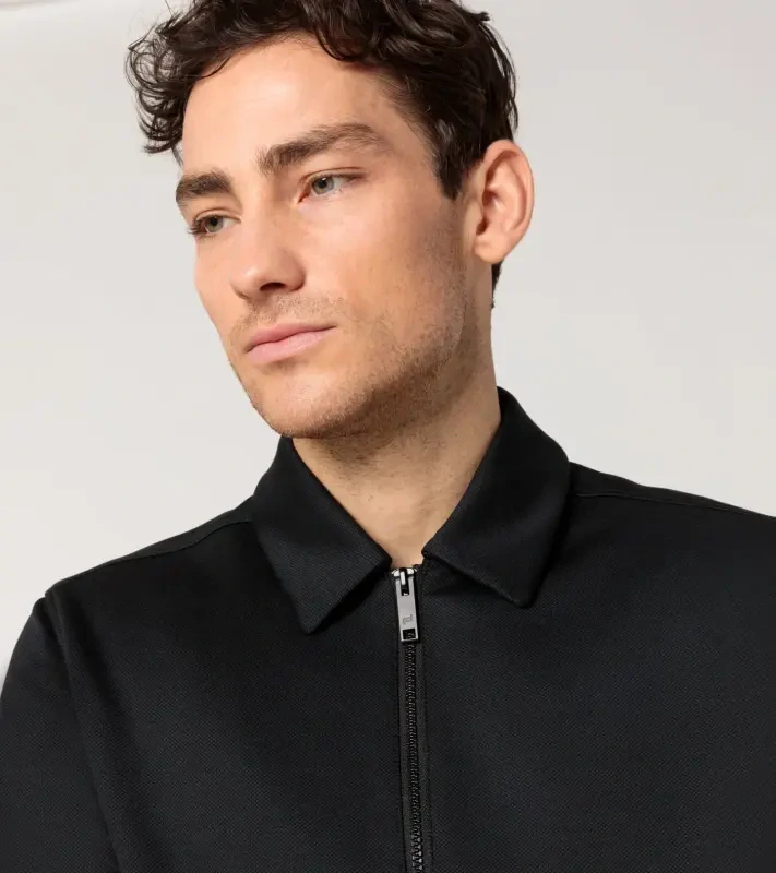 PORSCHE DESIGN Travel blouson Bunda klasického střihu černá