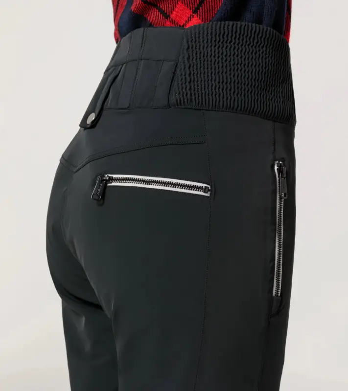 PORSCHE HEAD Women's Ski Trousers Turbo No. 1 Kalhoty lyžařské dámské s vysokým pasem černá