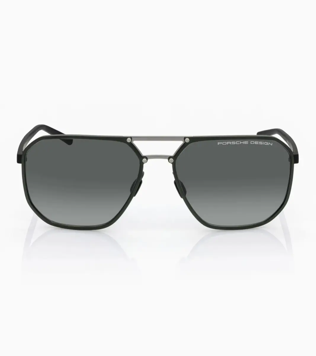 PORSCHE DESIGN Sunglasses P´8971 sluneční brýle zeleno šedé s šedými skly 