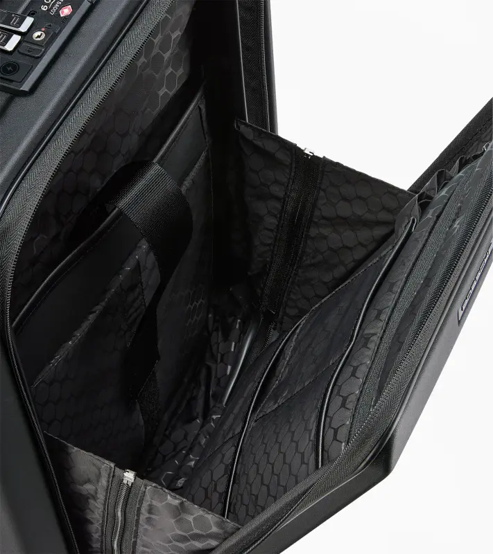 PORSCHE DESIGN Roadster Hardcase Business Trolley S Zavazadlo kufr cestovní manažerský skořepinový matný černý USB TSA
