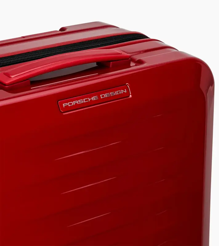PORSCHE DESIGN Roadster Hardcase Trolley S Kufr lehké kabinové skořepinové zavazadlo červené lesklé USB TSA