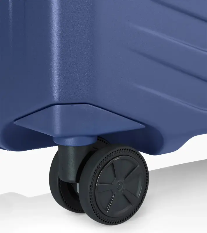 PORSCHE DESIGN Roadster Hardcase Trolley M Kufr cestovní zavazadlo lehké skořepinové TSA modré matné
