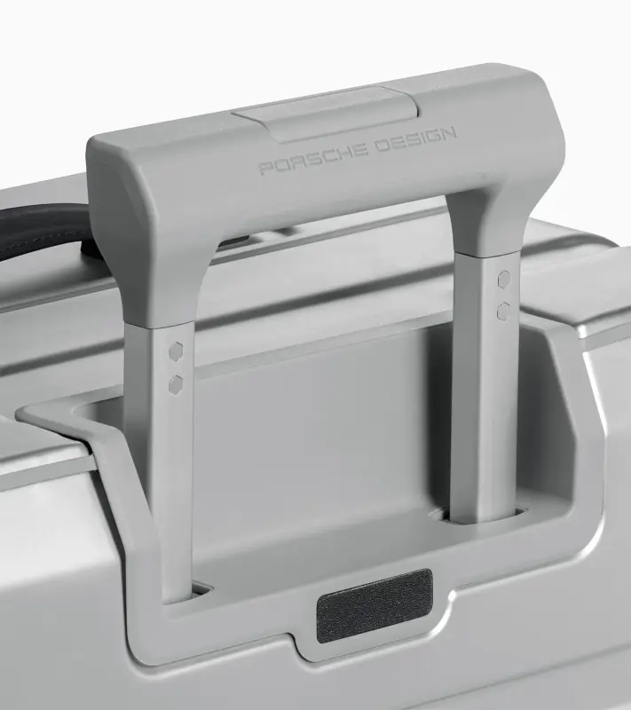 PORSCHE DESIGN Leather Handle Set Roadster Aluminium Trolley Sada kožených rukojetí na zavazadla pro barevnou personalizaci