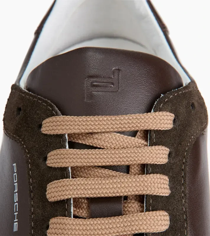 PORSCHE DESIGN Gumsole Sneaker Obuv teniska volnočasová sportovního střihu tmavě hnědá