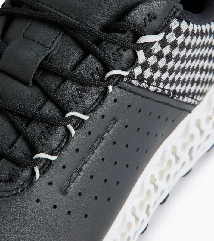 PORSCHE DESIGN Sport-Tex Xetic V Sneakers Obuv volnočasová sportovní kožená odlehčená černá