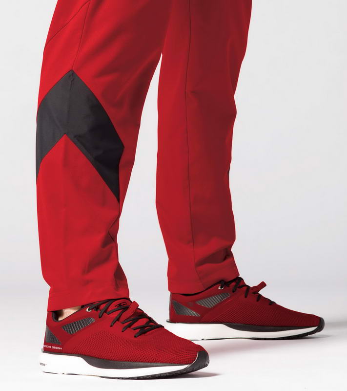Porsche Design MCS WOVEN PANTS tepláky červené
