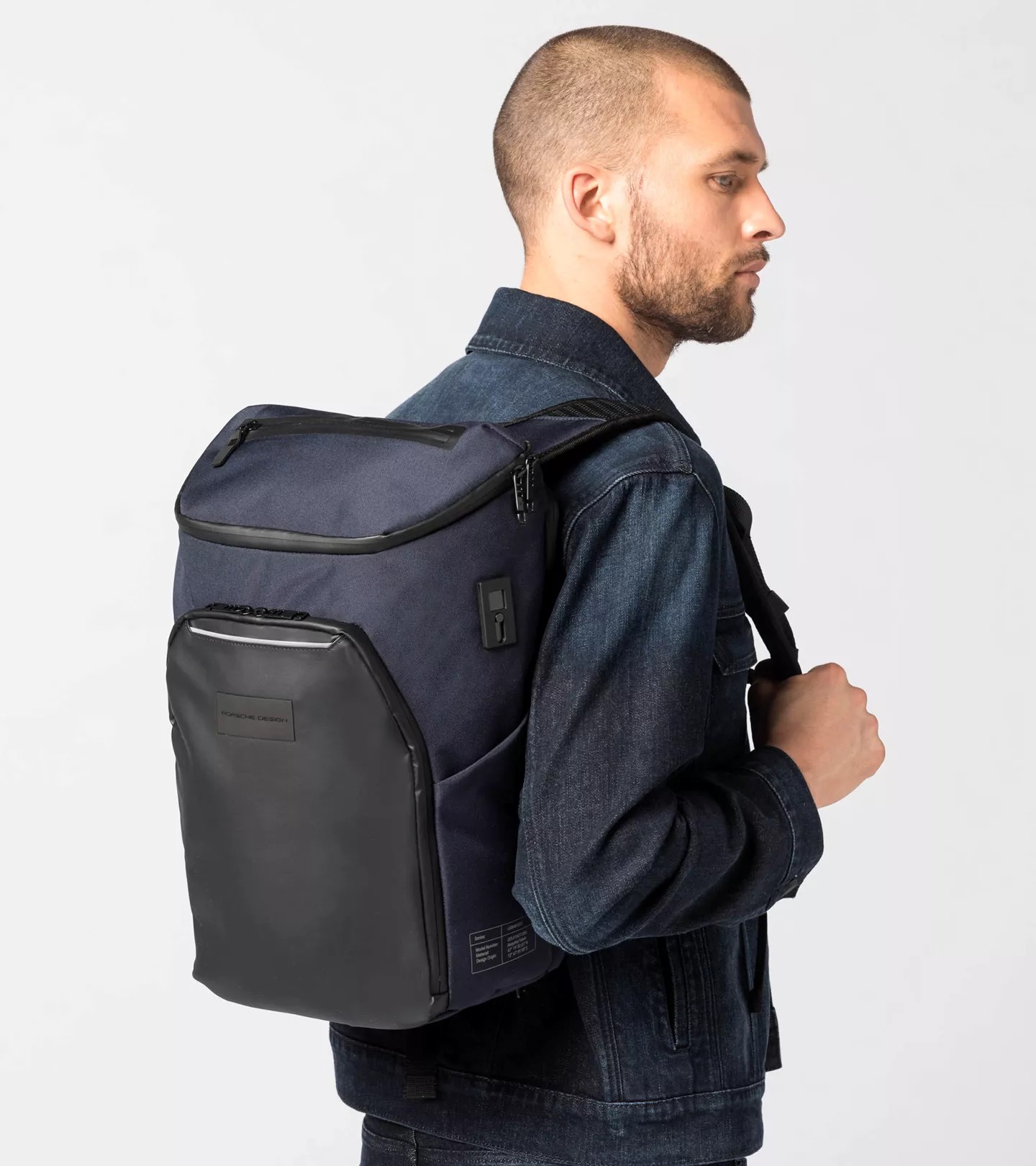 Porsche Design Urban Eco Backpack M1 batoh na záda tmavě modrá dark blue