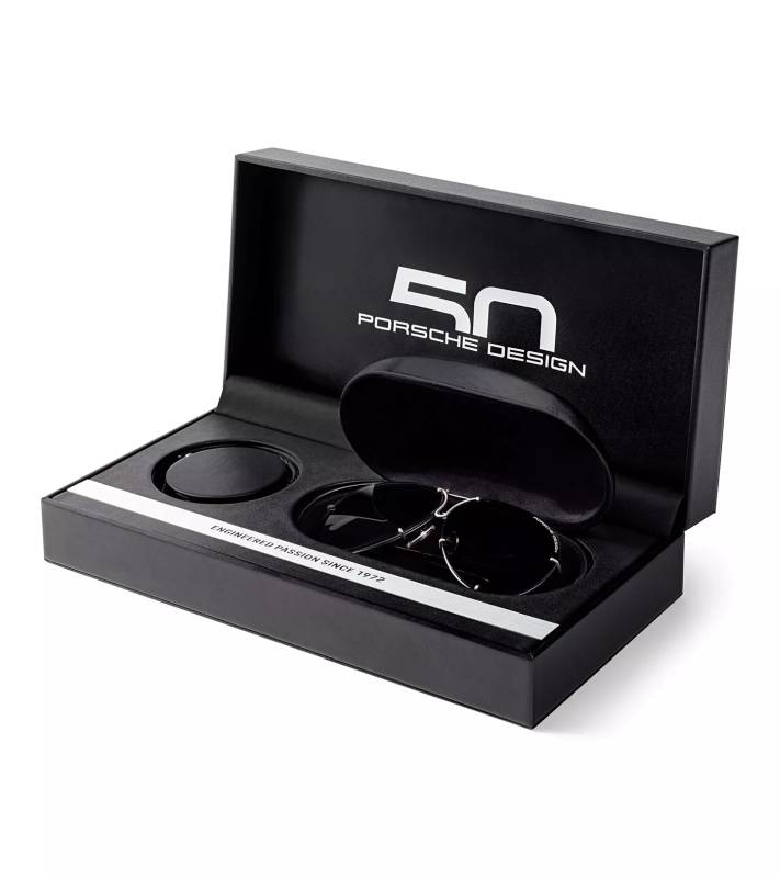 PORSCHE DESIGN 50Y Sunglasses P´8478 with base-2-curve Sluneční brýle s náhradními skly v dárkovém balení