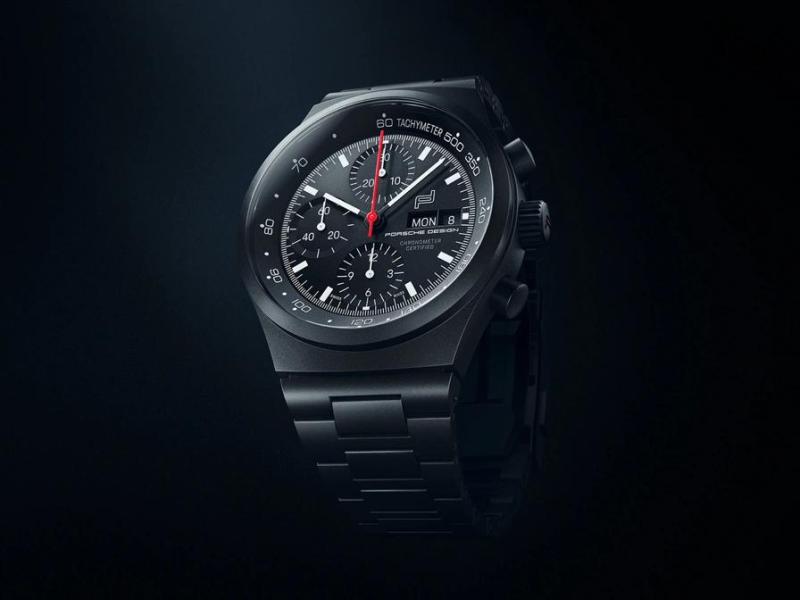 Porsche Design Chronograph 1 - ALL BLACK pánské hodinky