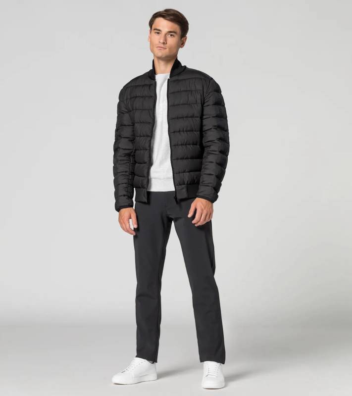 PORSCHE DESIGN Lightweight Jacket Bunda odlehčená prošívaná černá