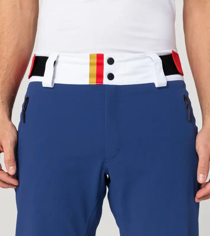 PORSCHE HEAD Dakar Ski Trousers Kalhoty lyžařské modrobílá Porsche 953