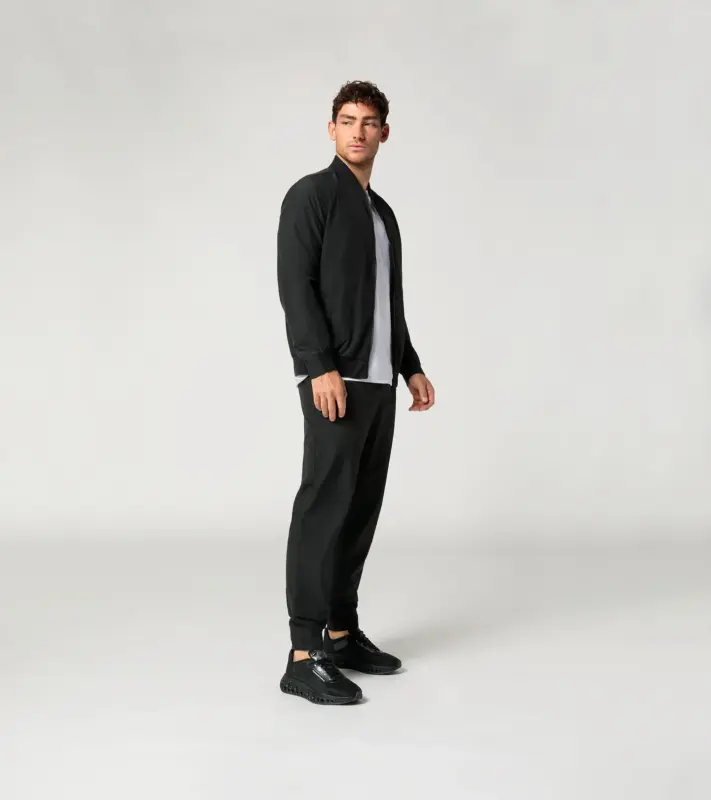 PORSCHE DESIGN Light blouson jacket Bunda pro volný čas na zip černá