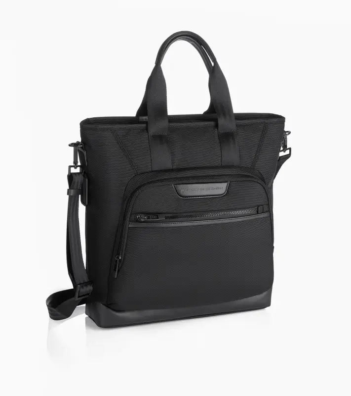 PORSCHE DESIGN Roadster Nylon Tote Bag Taška cestovní i manažerská přes rameno s přihrádkou na notebook do 15" černá