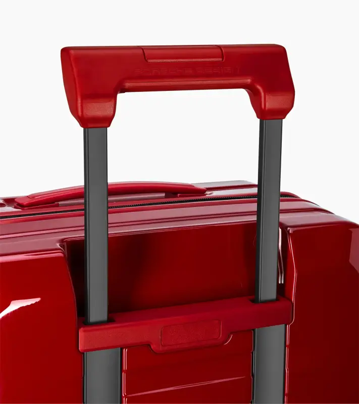 PORSCHE DESIGN Roadster Hardcase Trolley S Kufr lehké kabinové skořepinové zavazadlo červené lesklé USB TSA