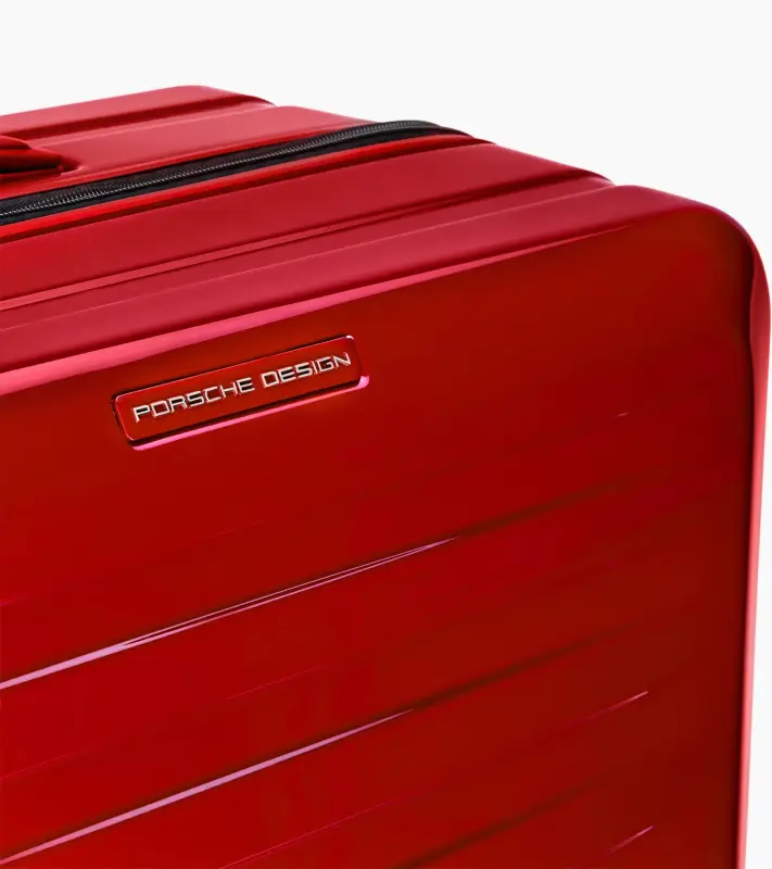 1+1 PORSCHE DESIGN Roadster Hardcase Trolley Set L+S Sada kufrů cestovních zavazadel červené lesklé