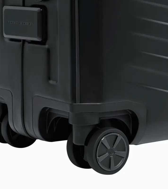 PORSCHE DESIGN Roadster Aluminum Trolley S Skořepinové zavazadlo kufr z hliníku velikost S černá TSA