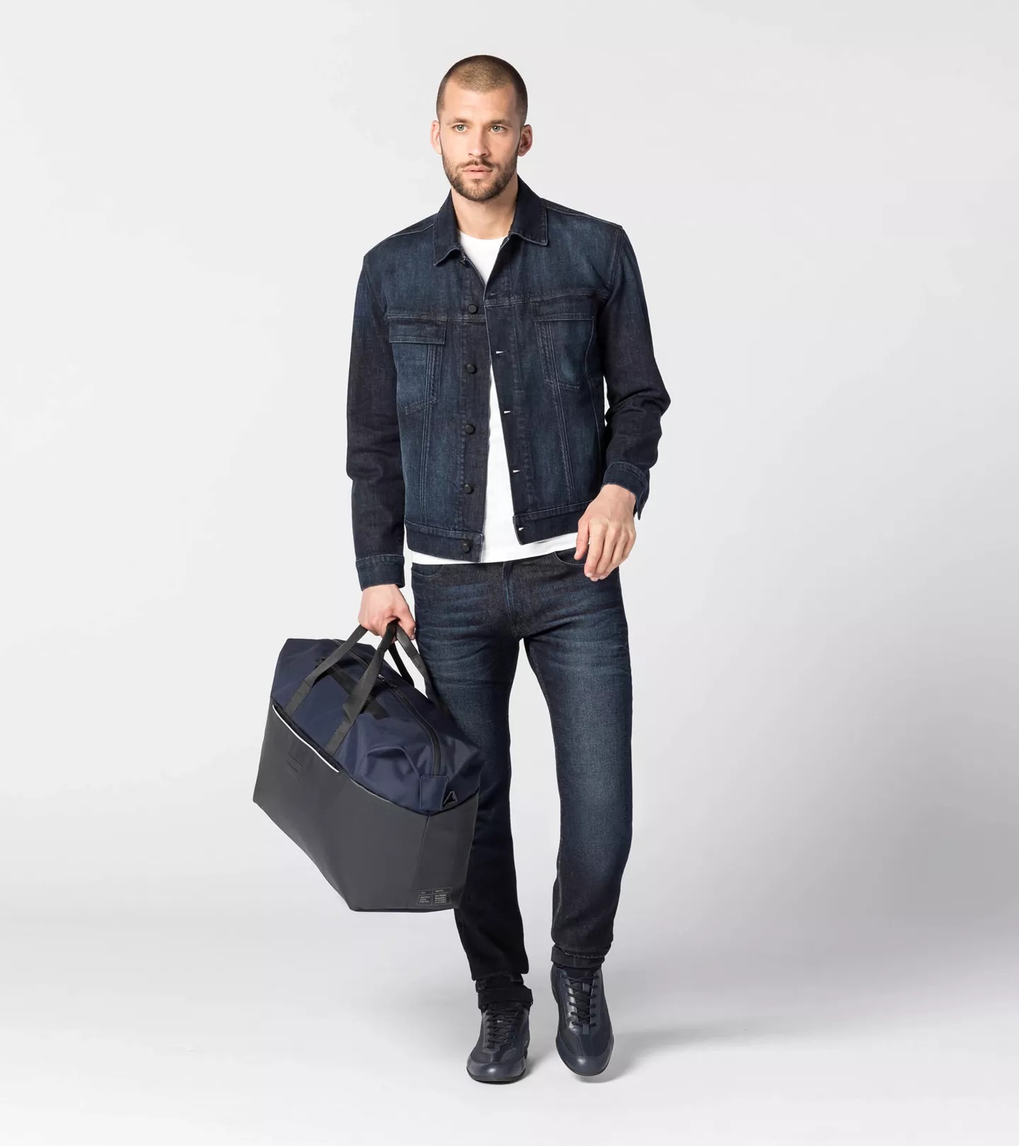 Porsche Design Urban Eco Weekender Cestovní taška tmavě modrá dark blue