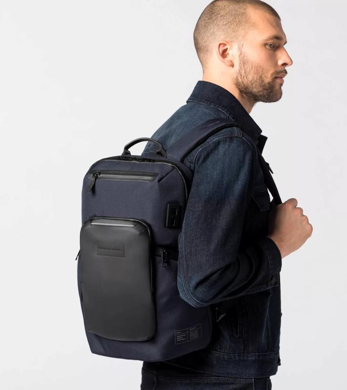 PORSCHE DESIGN Urban Eco Backpack S Batoh na záda malý tmavě modrá