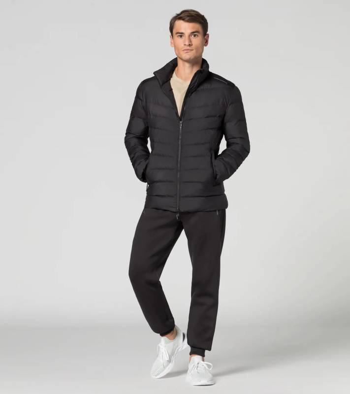 PORSCHE DESIGN Light Packable Jacket Odlehčená prošívaná bunda černá