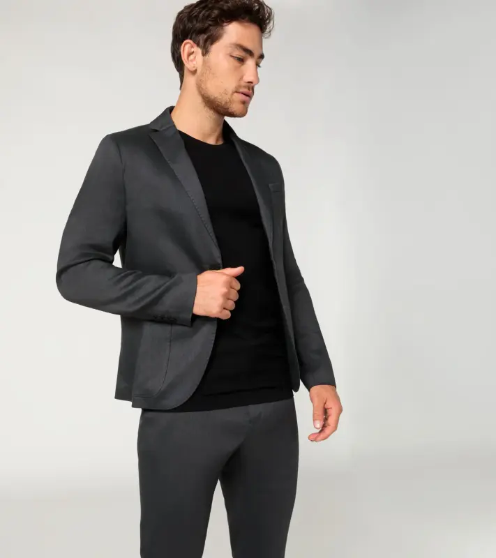 PORSCHE DESIGN Active Driving Blazer Blejzr neformální sako sportovního střihu antracitově šedá