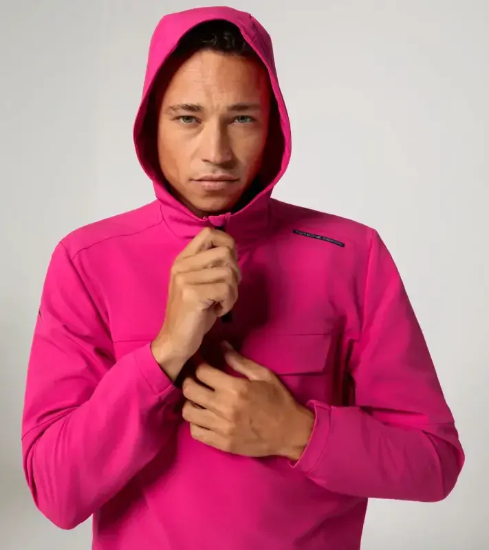 PORSCHE DESIGN Active jacket Bunda sportovní funkční granátová růže