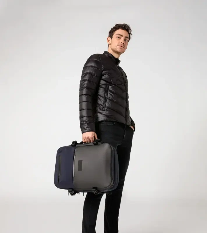 PORSCHE DESIGN Urban Eco travel Backpack Batoh do města i na cesty tmavě modrý