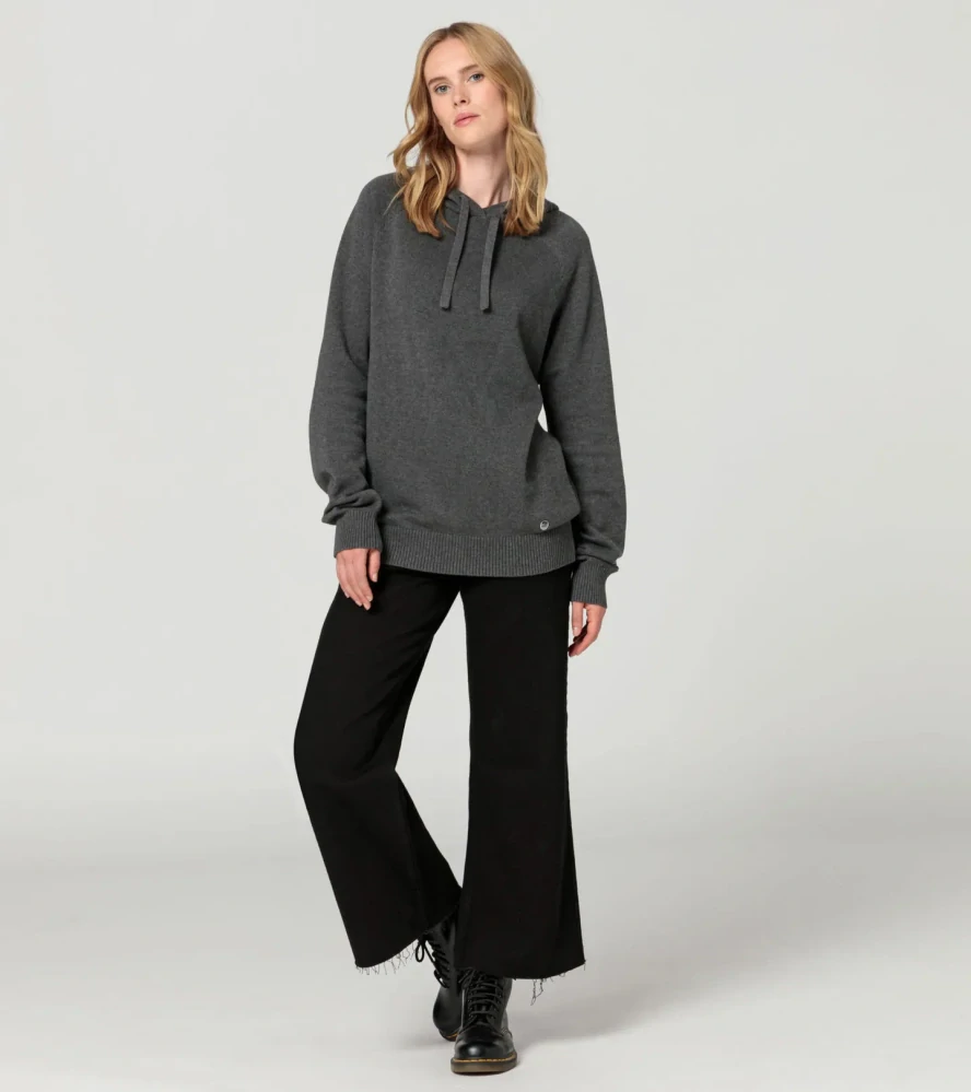 PORSCHE Unisex knitted sweater 60Y Porsche 911 Svetr pletený s kapucí šedá