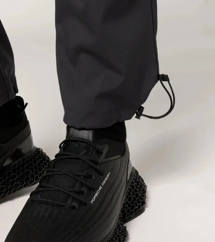 PORSCHE DESIGN Woven Tech Trousers Kalhoty tkané volnočasové sportovní černá