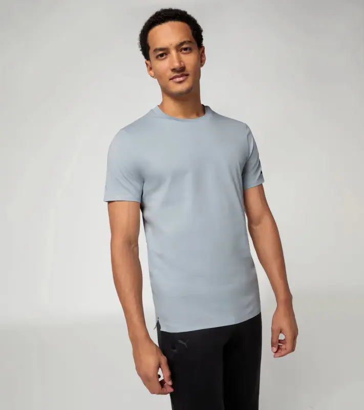 PORSCHE DESIGN Men´s T-Shirt Tričko pánské bavlněné světle šedá