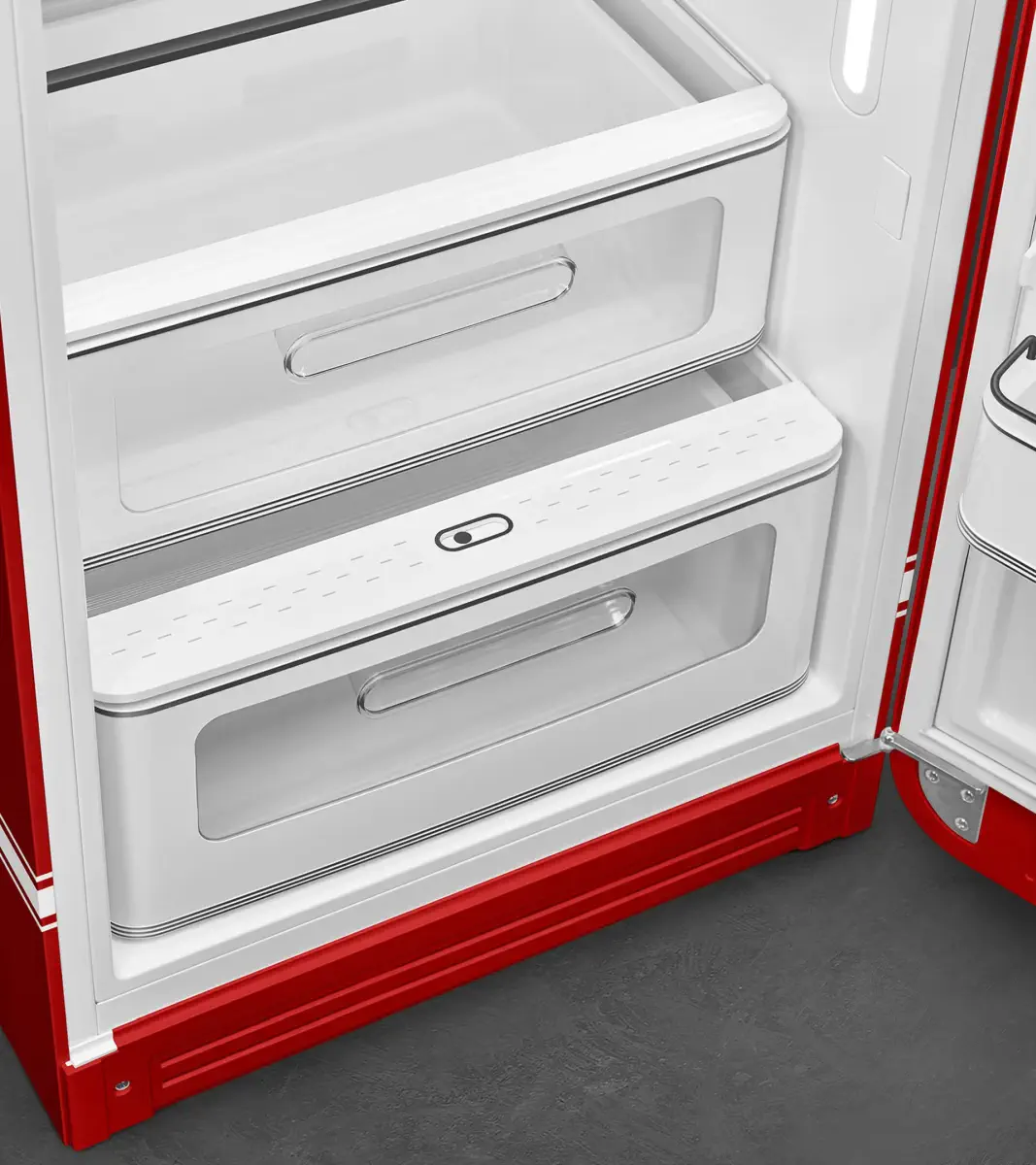PORSCHE x SMEG Fridge 917 Salzburg LE Lednice červená