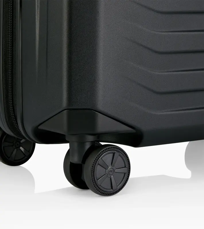 PORSCHE DESIGN Roadster Hardcase Trolley S Kufr lehké kabinové skořepinové zavazadlo černé matné USB TSA