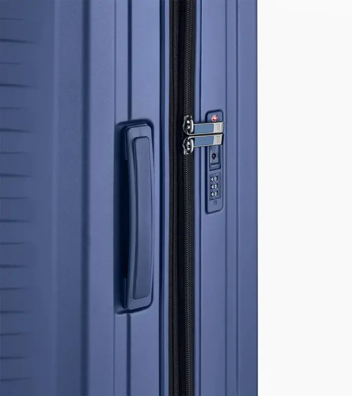 PORSCHE DESIGN Roadster Hardcase Trolley M Kufr cestovní zavazadlo lehké skořepinové TSA modré matné