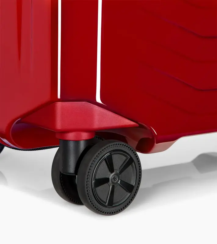1+1 PORSCHE DESIGN Roadster Hardcase Trolley Set L+S Sada kufrů cestovních zavazadel červené lesklé